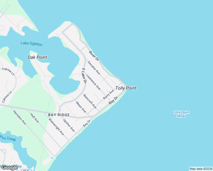 map of restaurants, bars, coffee shops, grocery stores, and more near 14 Decatur Avenue in Annapolis