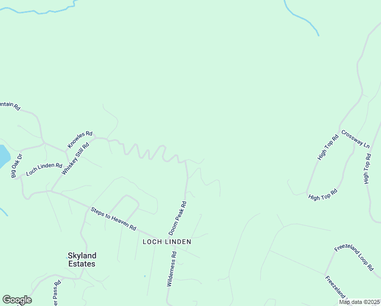 map of restaurants, bars, coffee shops, grocery stores, and more near 374 Doom Peak Road in Linden