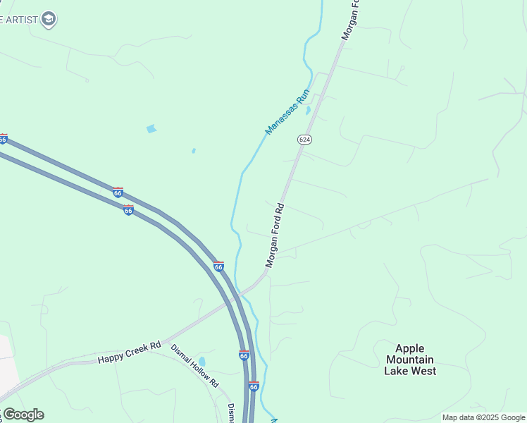 map of restaurants, bars, coffee shops, grocery stores, and more near 215 Morgan Ford Road in Front Royal