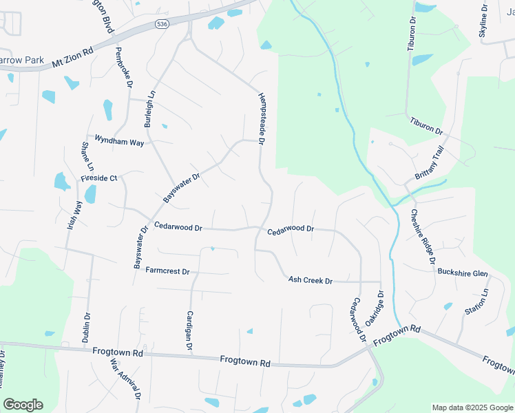 map of restaurants, bars, coffee shops, grocery stores, and more near 10285 Hempsteade Drive in Union