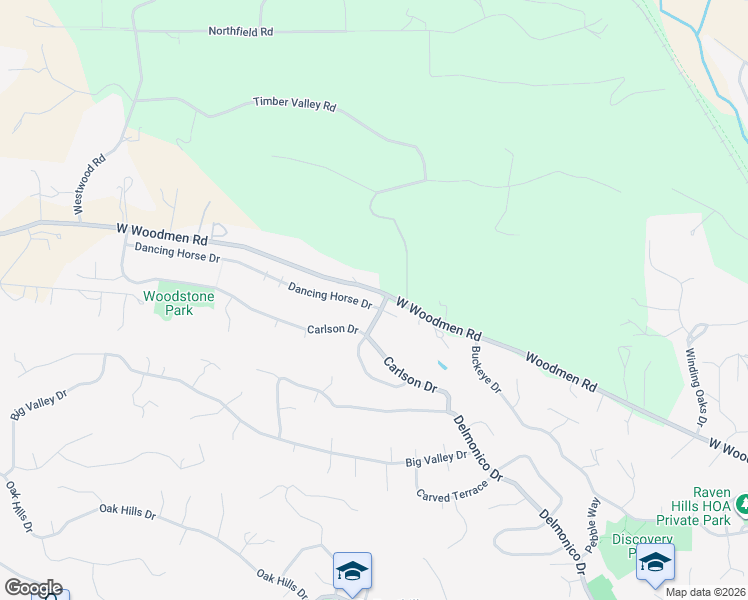 map of restaurants, bars, coffee shops, grocery stores, and more near 908 Dancing Horse Drive in Colorado Springs