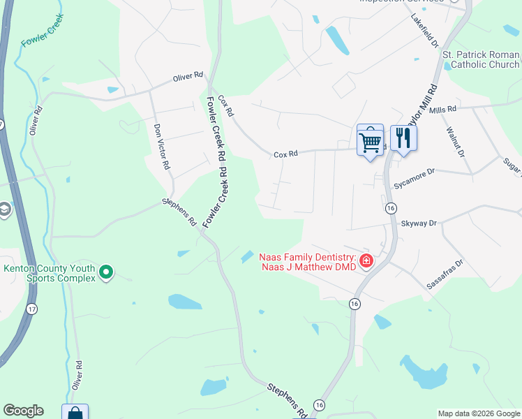 map of restaurants, bars, coffee shops, grocery stores, and more near 901 Scherry Avenue in Independence