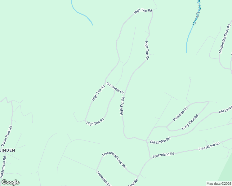 map of restaurants, bars, coffee shops, grocery stores, and more near 601 High Top Road in Linden