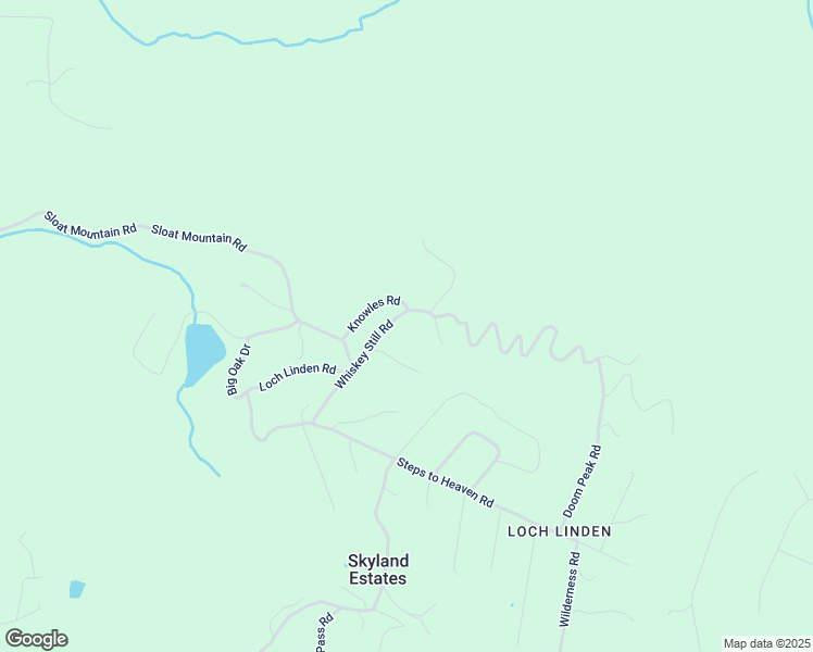 map of restaurants, bars, coffee shops, grocery stores, and more near 306 Whiskey Still Road in Linden