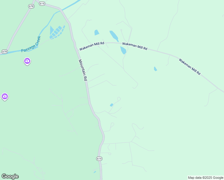 map of restaurants, bars, coffee shops, grocery stores, and more near 3454 Mountain Road in Front Royal