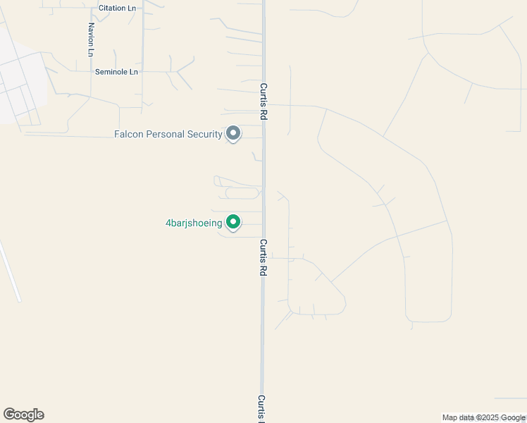 map of restaurants, bars, coffee shops, grocery stores, and more near 7826 Curtis Road in Peyton