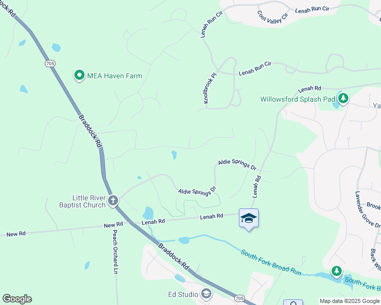 map of restaurants, bars, coffee shops, grocery stores, and more near 40561 Sousa Place in Aldie