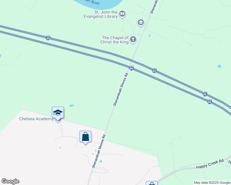 map of restaurants, bars, coffee shops, grocery stores, and more near 1467 Shenandoah Shores Road in Front Royal