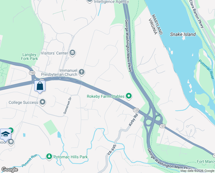 map of restaurants, bars, coffee shops, grocery stores, and more near 852 Dolley Madison Boulevard in McLean