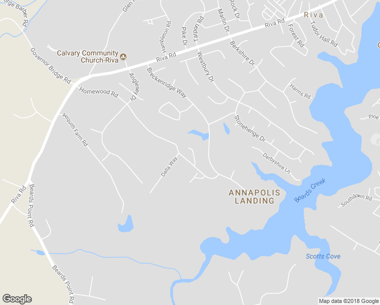 map of restaurants, bars, coffee shops, grocery stores, and more near 3228 Escapade Circle in Riva