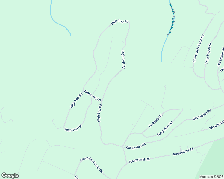 map of restaurants, bars, coffee shops, grocery stores, and more near 746 High Top Road in Linden