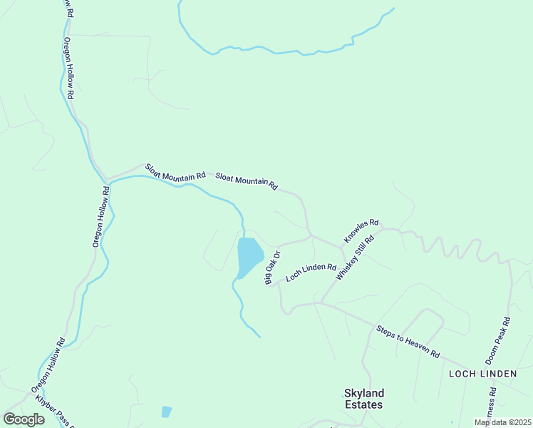 map of restaurants, bars, coffee shops, grocery stores, and more near 111 Harrison Lane in Skyland Estates