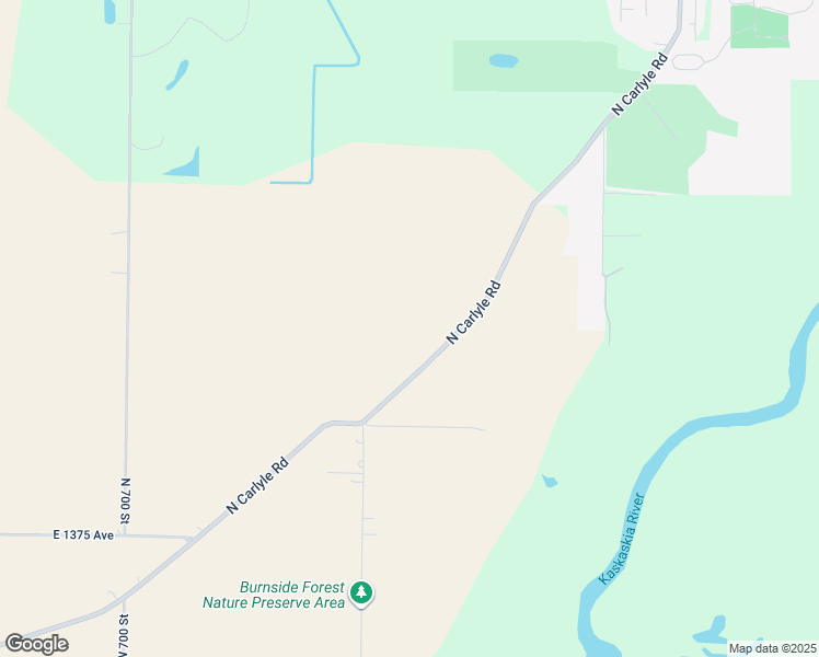 map of restaurants, bars, coffee shops, grocery stores, and more near 1419 North Carlyle Road in Vandalia