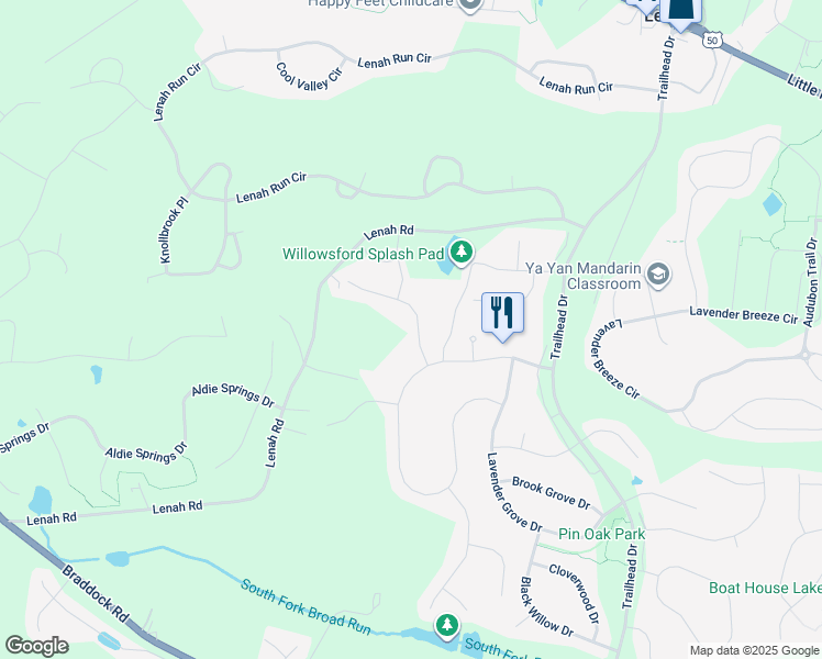 map of restaurants, bars, coffee shops, grocery stores, and more near 24385 White Elm Place in Stone Ridge