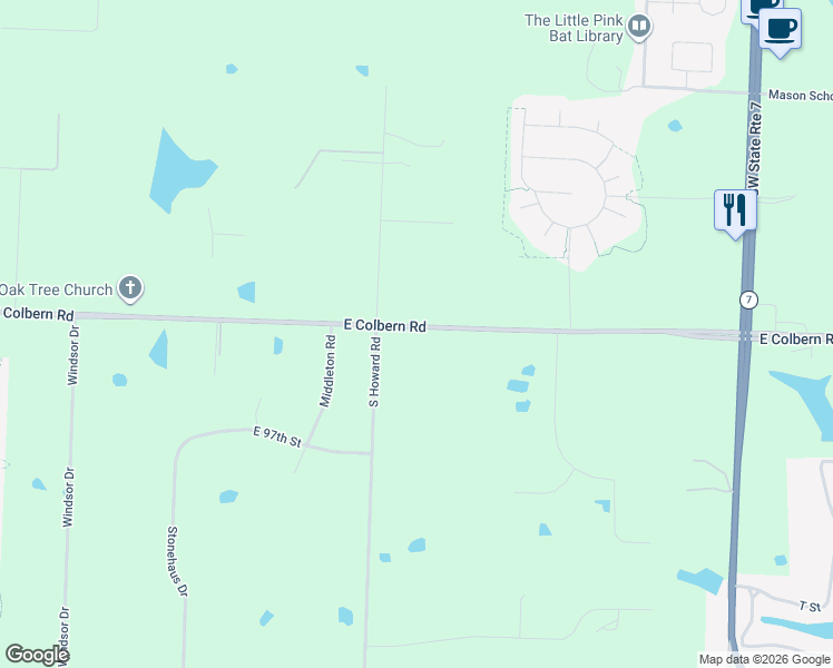map of restaurants, bars, coffee shops, grocery stores, and more near in Lee's Summit