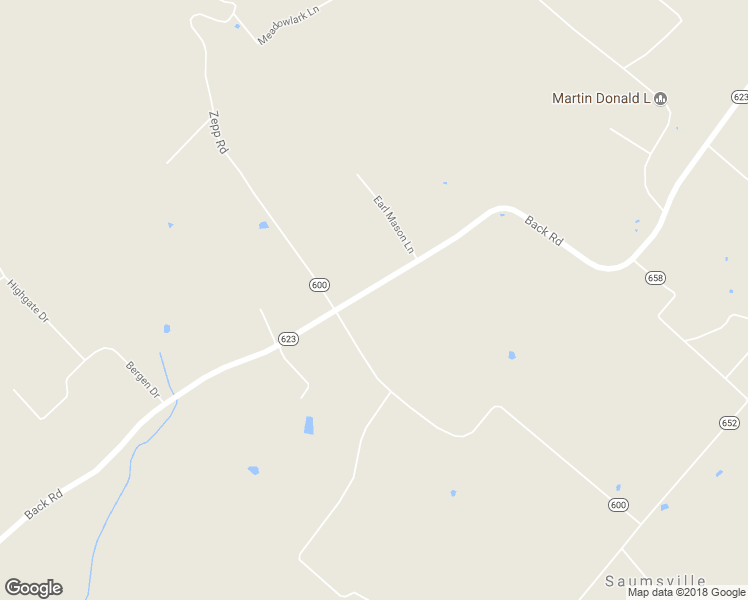 map of restaurants, bars, coffee shops, grocery stores, and more near 8236 Back Road in Maurertown