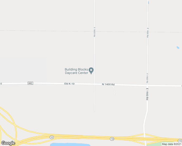 map of restaurants, bars, coffee shops, grocery stores, and more near 1411 East 1850 Road in Lawrence