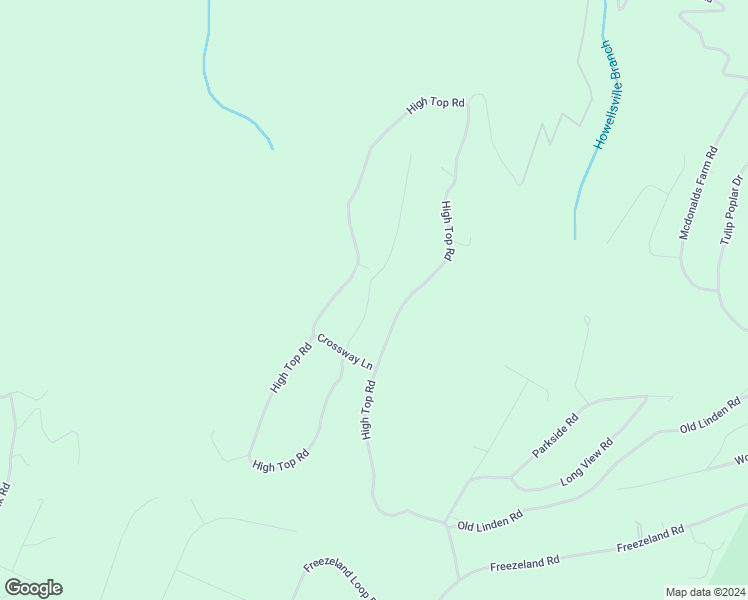 map of restaurants, bars, coffee shops, grocery stores, and more near Freeze Road in Front Royal