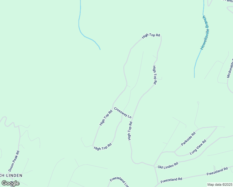 map of restaurants, bars, coffee shops, grocery stores, and more near 1960 High Top Road in Shenandoah Farms