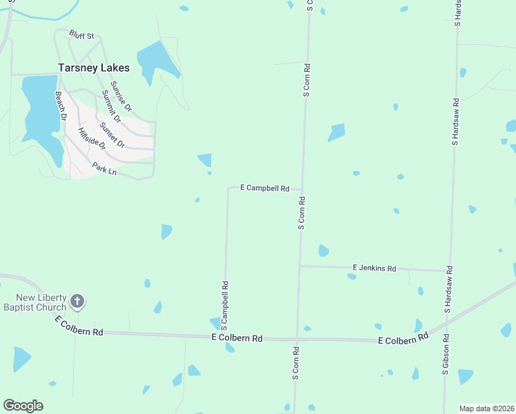 map of restaurants, bars, coffee shops, grocery stores, and more near 33307 E Campbell Rd in Oak Grove