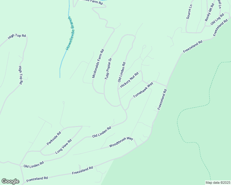 map of restaurants, bars, coffee shops, grocery stores, and more near 1111 Old Linden Road in Linden