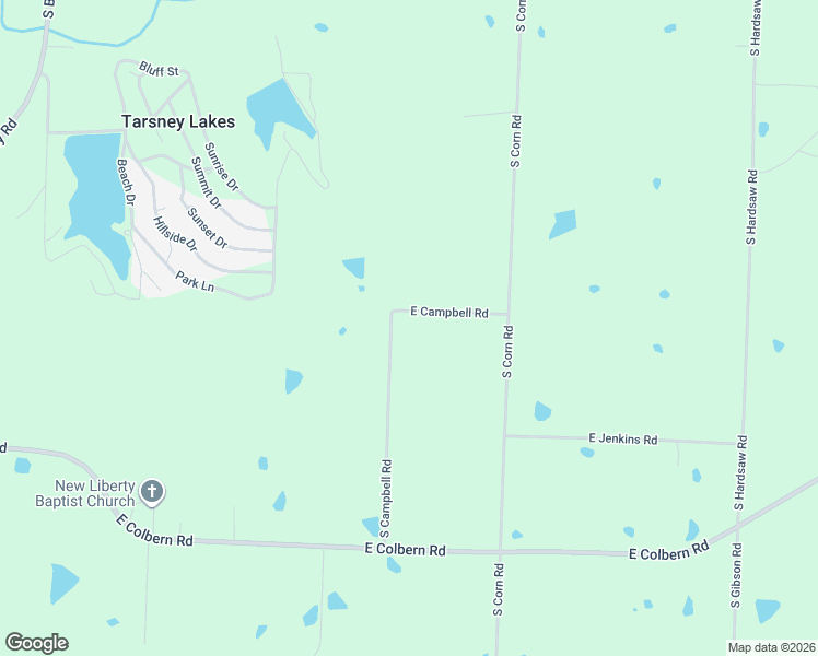 map of restaurants, bars, coffee shops, grocery stores, and more near 33307 East Campbell Road in Oak Grove