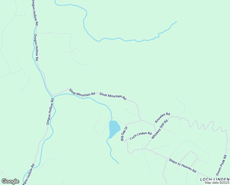 map of restaurants, bars, coffee shops, grocery stores, and more near 495 Sloats Mountain Road in Linden