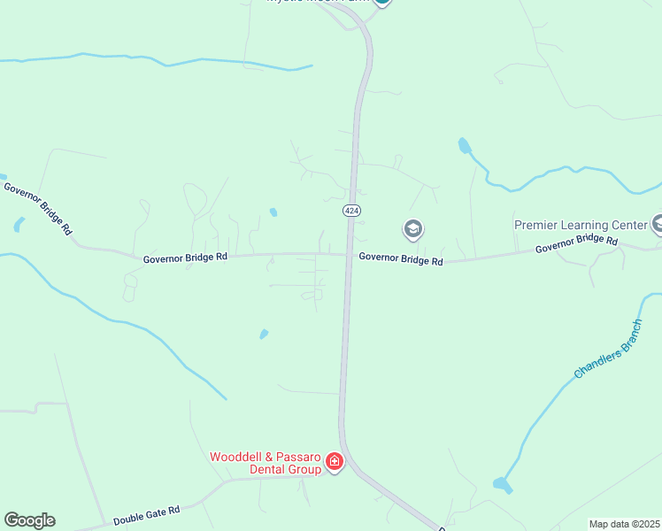 map of restaurants, bars, coffee shops, grocery stores, and more near 2901 George Howard Way in Davidsonville