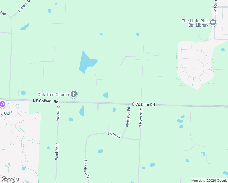 map of restaurants, bars, coffee shops, grocery stores, and more near 24808 East Colbern Road in Lee's Summit
