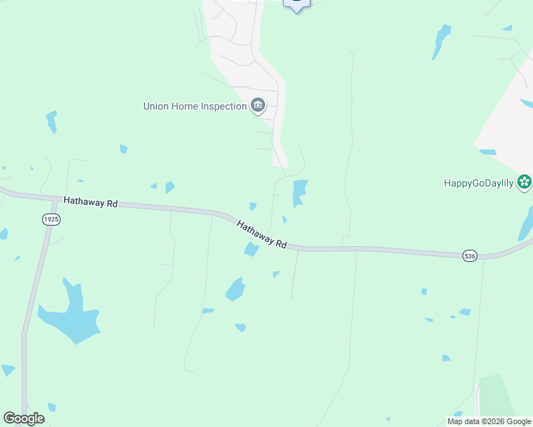 map of restaurants, bars, coffee shops, grocery stores, and more near 2514 Hathaway Road in Union