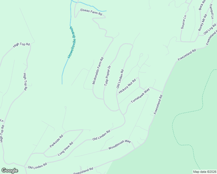 map of restaurants, bars, coffee shops, grocery stores, and more near 260 Tulip Poplar Drive in Linden