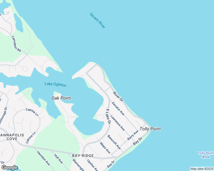 map of restaurants, bars, coffee shops, grocery stores, and more near 88 River Drive in Annapolis