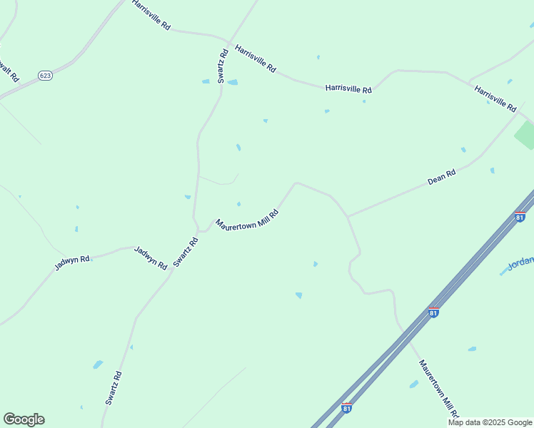 map of restaurants, bars, coffee shops, grocery stores, and more near 1872 Maurertown Mill Road in Maurertown