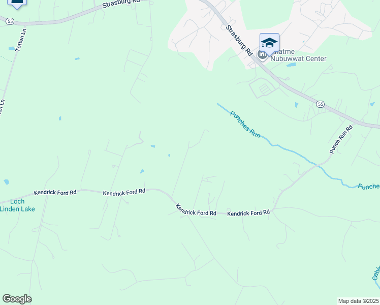 map of restaurants, bars, coffee shops, grocery stores, and more near 945 Kendrick Ford Road in Front Royal