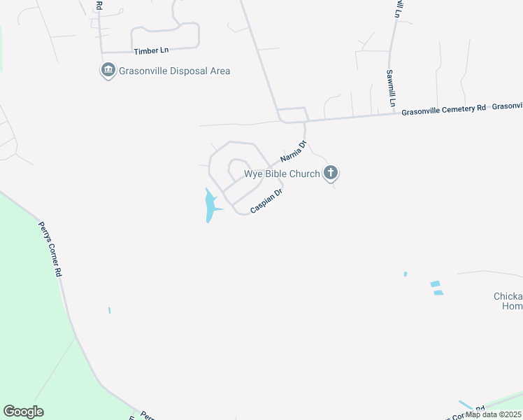 map of restaurants, bars, coffee shops, grocery stores, and more near 538 Caspian Drive in Grasonville