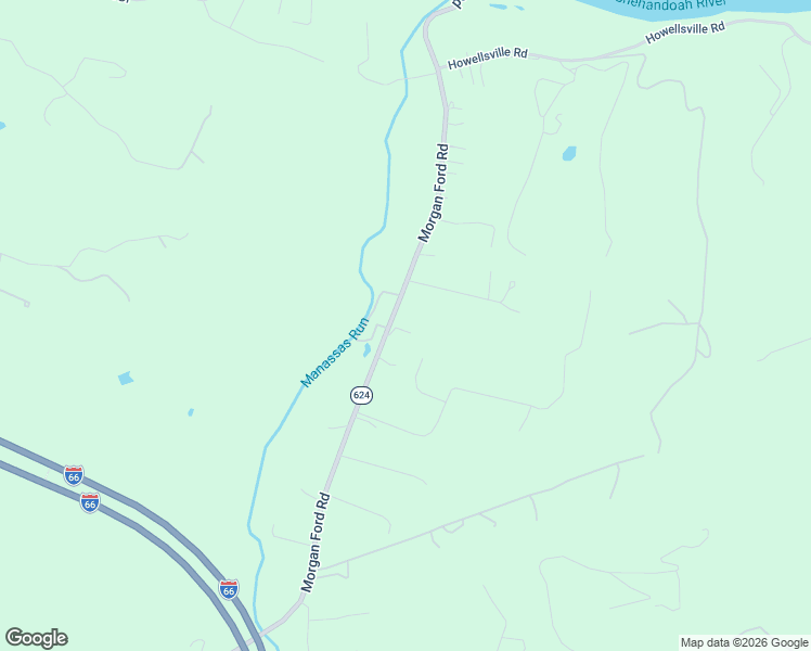 map of restaurants, bars, coffee shops, grocery stores, and more near 696 State Route 624 in Front Royal