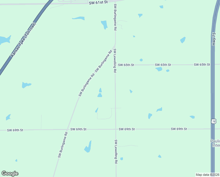 map of restaurants, bars, coffee shops, grocery stores, and more near 6601-6761 SW Lewelling Rd in Topeka