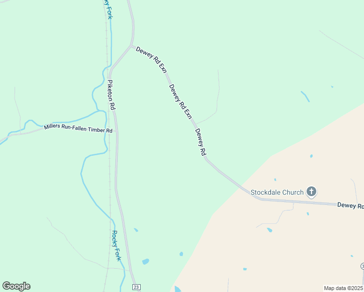 map of restaurants, bars, coffee shops, grocery stores, and more near 1005 Dewey Extension Road in Lucasville