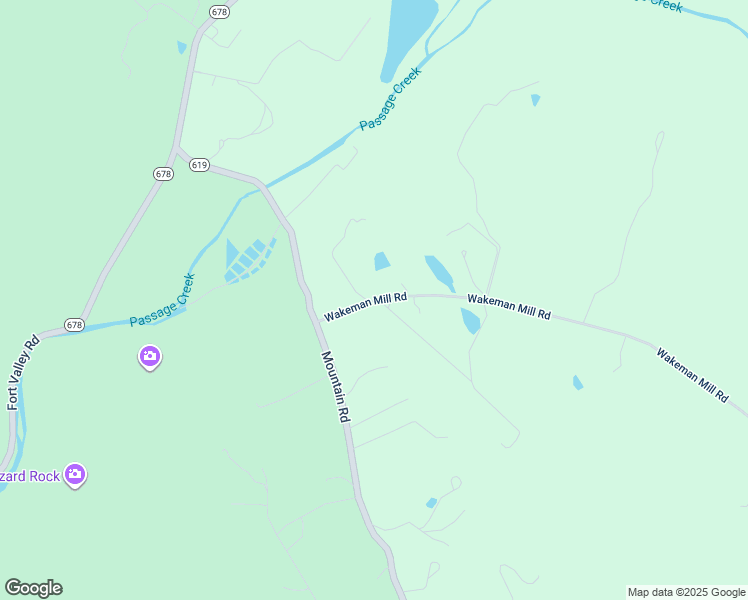 map of restaurants, bars, coffee shops, grocery stores, and more near 78 Wakeman Mill Road in Front Royal