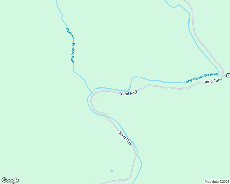 map of restaurants, bars, coffee shops, grocery stores, and more near Sand Fork in Linn