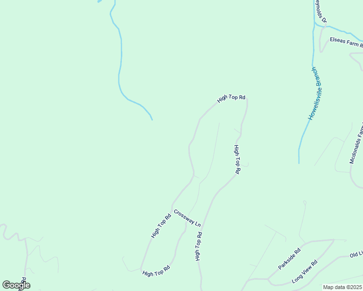 map of restaurants, bars, coffee shops, grocery stores, and more near 1722 High Top Road in Linden