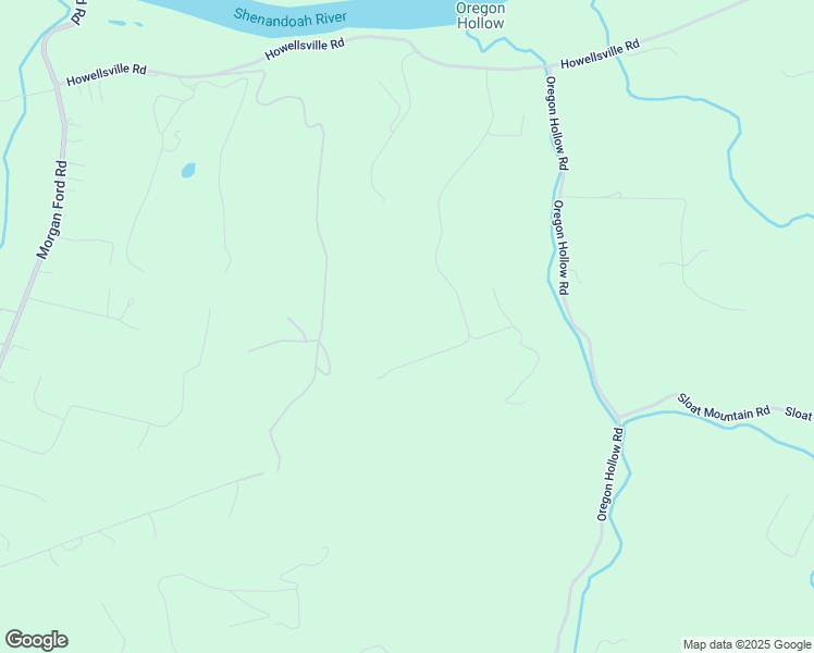 map of restaurants, bars, coffee shops, grocery stores, and more near 129 Morgans Ridge Road in Front Royal