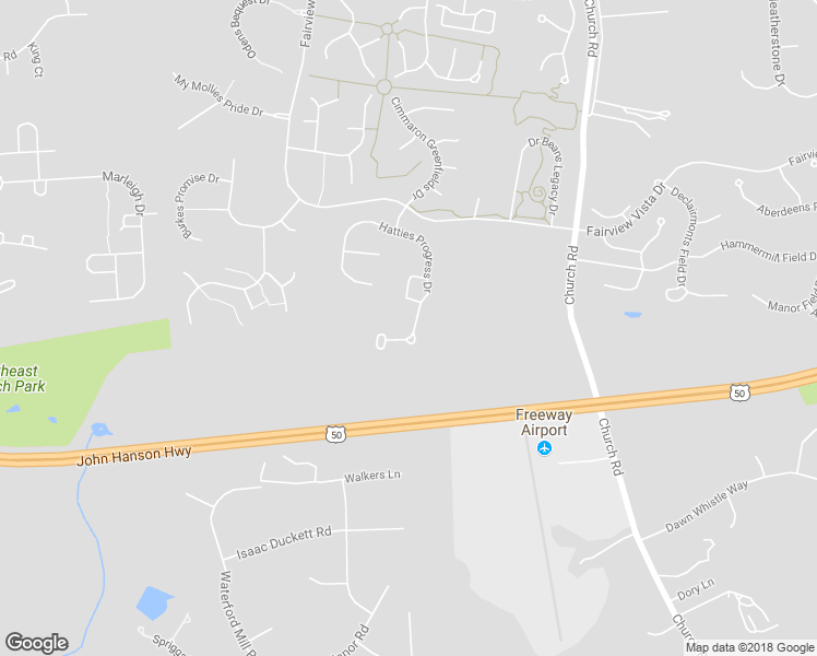 map of restaurants, bars, coffee shops, grocery stores, and more near 4218 Hatties Progress Drive in Bowie