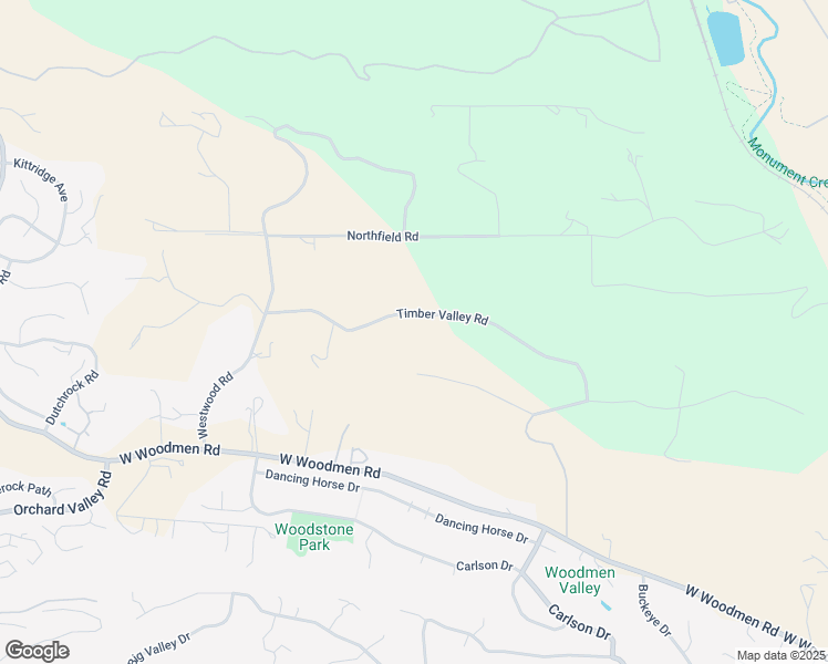 map of restaurants, bars, coffee shops, grocery stores, and more near 1130 West Woodmen Road in Colorado Springs