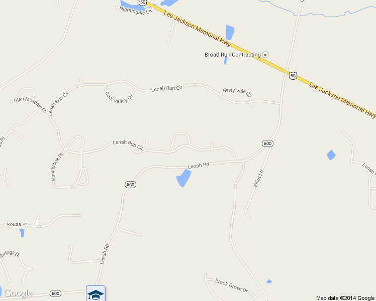 map of restaurants, bars, coffee shops, grocery stores, and more near 40436 Lenah Run Circle in Aldie