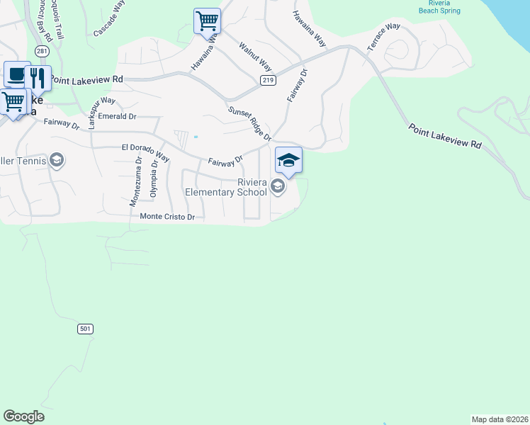 map of restaurants, bars, coffee shops, grocery stores, and more near 5406 Bel Air Drive in Kelseyville