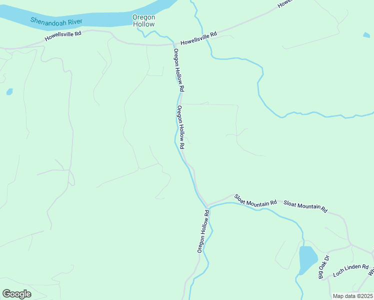 map of restaurants, bars, coffee shops, grocery stores, and more near 2334 Oregon Hollow Road in Front Royal