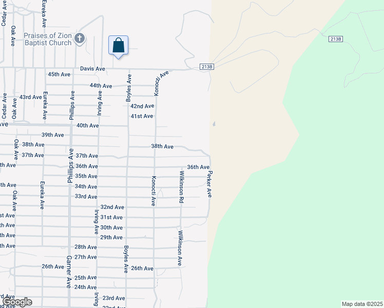 map of restaurants, bars, coffee shops, grocery stores, and more near 16422 37th Avenue in Clearlake