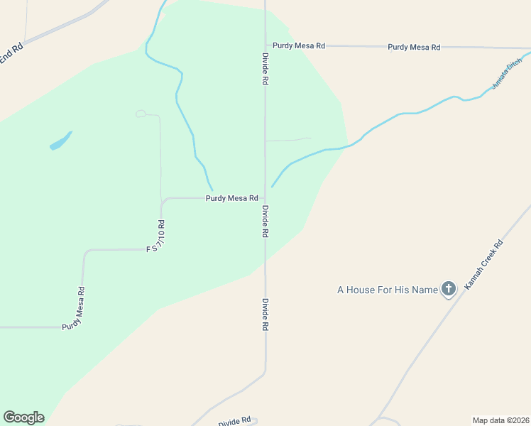 map of restaurants, bars, coffee shops, grocery stores, and more near Divide Road in Mesa County
