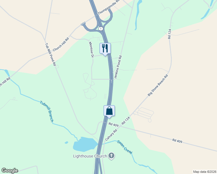 map of restaurants, bars, coffee shops, grocery stores, and more near 645 Bay Avenue in Milford